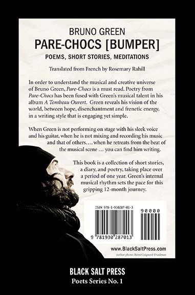 Pare-Chocs Bruno Green back cover